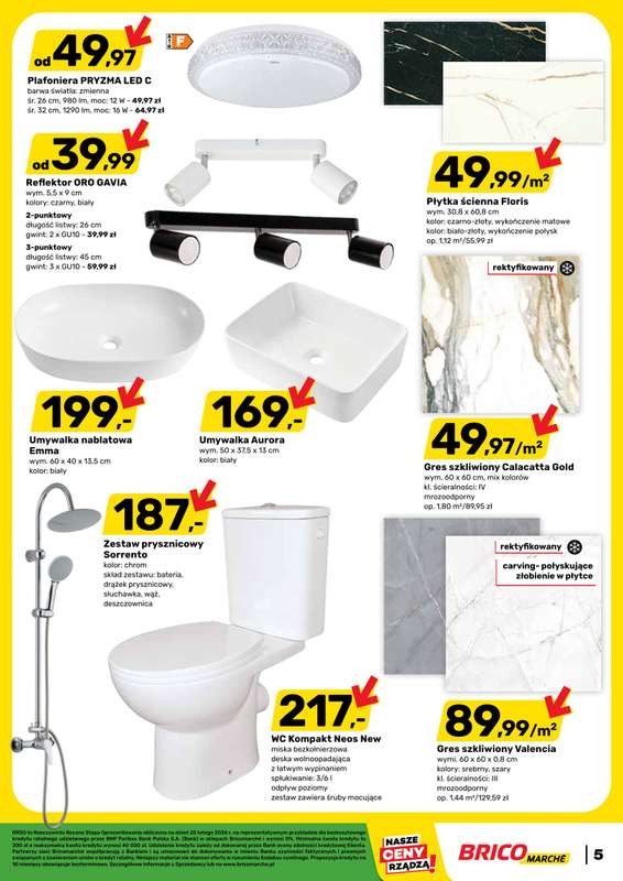 Bricomarche - gazetka promocyjna Gazetka od środy 25.02 do soboty 07.03 - strona 5