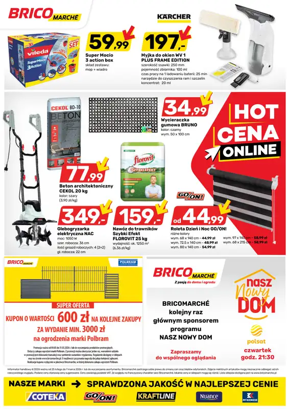 Bricomarche - gazetka promocyjna Gazetka od środy 25.02 do soboty 07.03 - strona 12