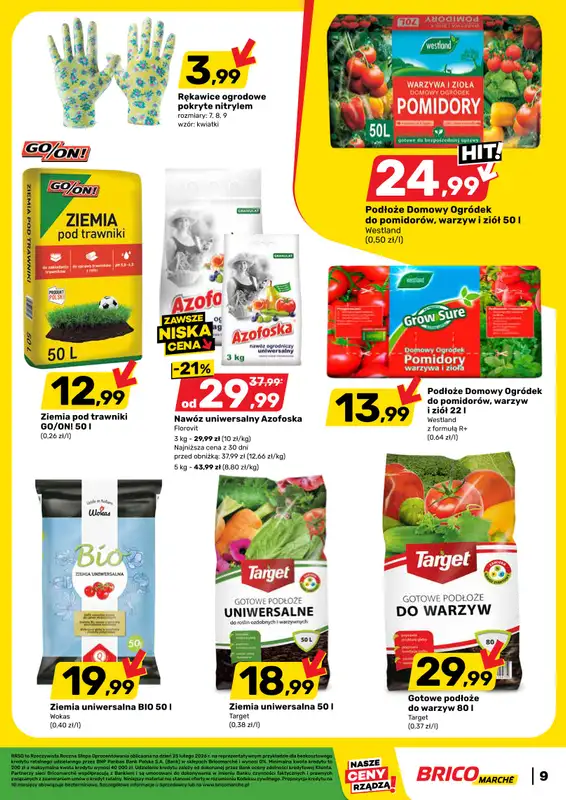 Bricomarche - gazetka promocyjna Gazetka od środy 25.02 do soboty 07.03 - strona 9