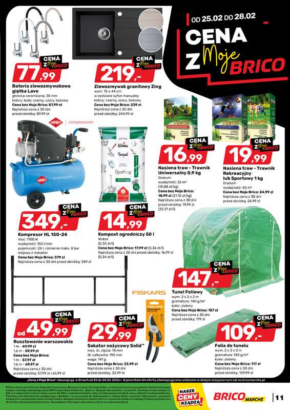Bricomarche - gazetka promocyjna Tanio z MojeBrico  do soboty 28.02 - strona 2