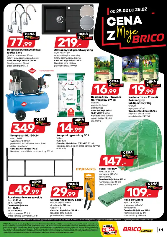 Bricomarche - gazetka promocyjna Tanio z MojeBrico od środy 25.02 do soboty 28.02 - strona 2