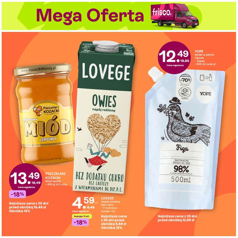 Frisco - gazetka promocyjna Gazetka od poniedziałku 23.02 do niedzieli 08.03 - strona 3