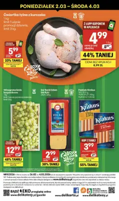 Delikatesy Centrum - gazetka promocyjna Gazetka  do środy 04.03 - strona 40