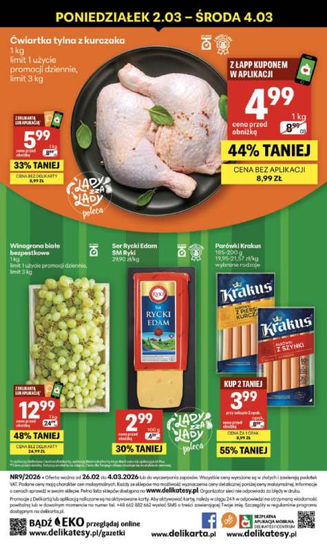 Delikatesy Centrum - gazetka promocyjna Gazetka  do środy 04.03 - strona 40