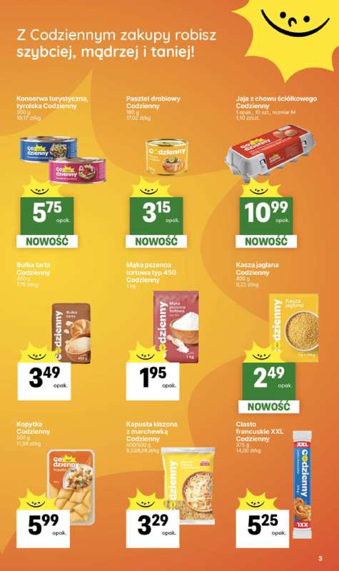 Delikatesy Centrum - gazetka promocyjna Gazetka  do środy 04.03 - strona 3