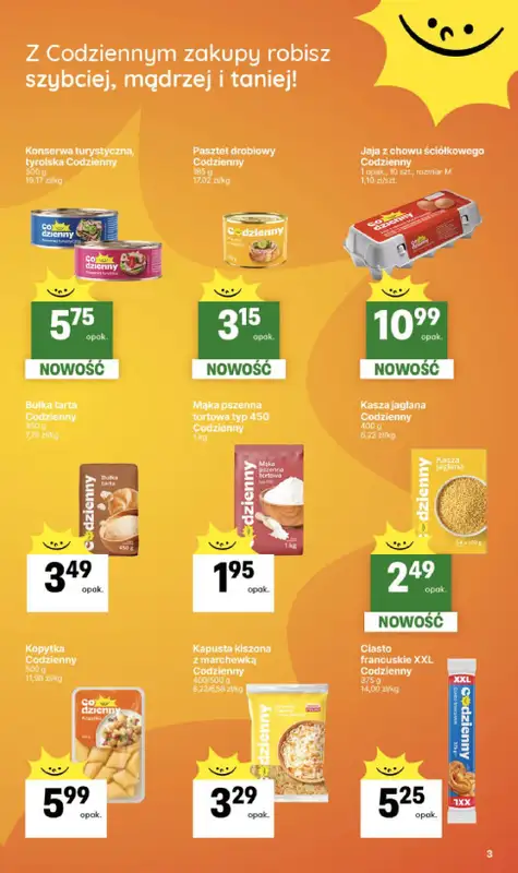 Delikatesy Centrum - gazetka promocyjna Gazetka  do środy 04.03 - strona 3