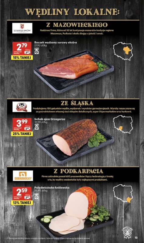 Delikatesy Centrum - gazetka promocyjna Gazetka  do środy 04.03 - strona 13