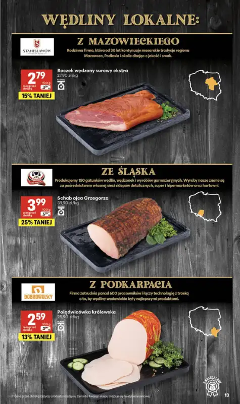 Delikatesy Centrum - gazetka promocyjna Gazetka  do środy 04.03 - strona 13