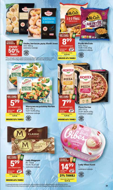 Delikatesy Centrum - gazetka promocyjna Gazetka  do środy 04.03 - strona 21