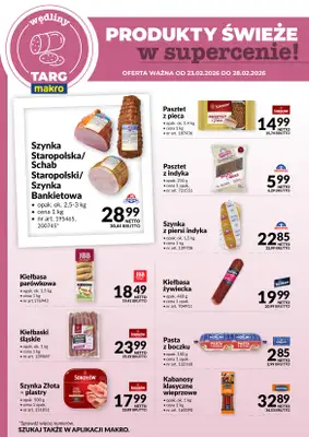 Makro - gazetka promocyjna Targ MAKRO - oferta świeża w super cenach! od poniedziałku 23.02 do soboty 28.02 - strona 3