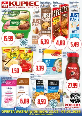 Kupiec - gazetka promocyjna Oferta plakatowa od poniedziałku 23.02 do soboty 07.03 - strona 2