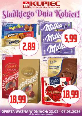 Kupiec - gazetka promocyjna Oferta plakatowa od poniedziałku 23.02 do soboty 07.03 - strona 4