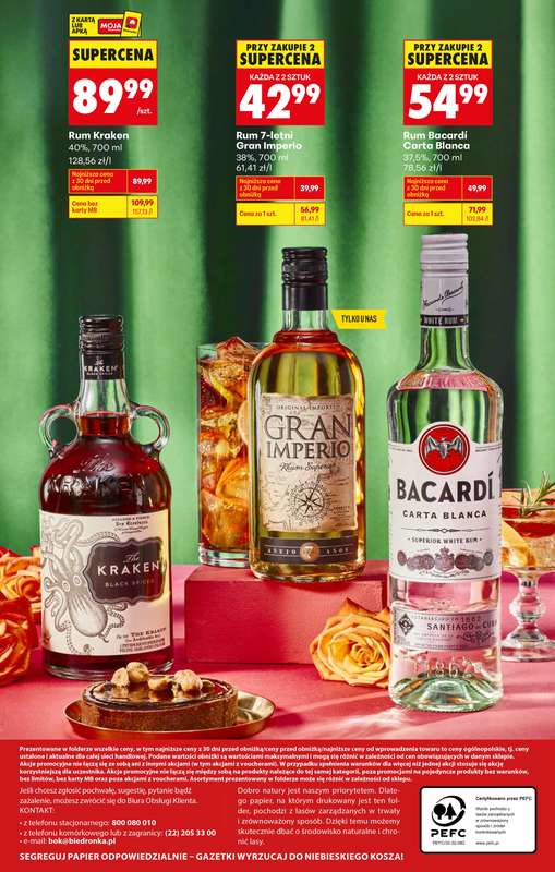 Biedronka - gazetka promocyjna Czas na toast od poniedziałku 23.02 do soboty 07.03 - strona 40