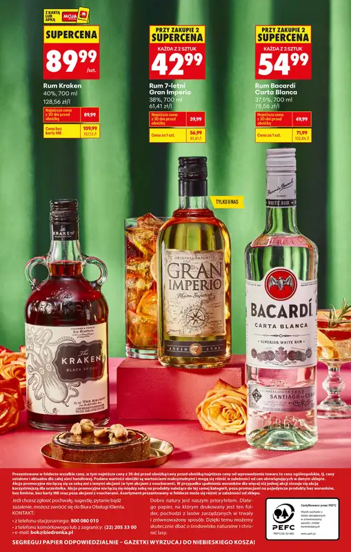 Biedronka - gazetka promocyjna Czas na toast od poniedziałku 23.02 do soboty 07.03 - strona 40