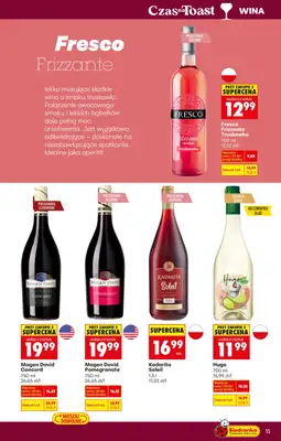 Biedronka - gazetka promocyjna Czas na toast od poniedziałku 23.02 do soboty 07.03 - strona 19