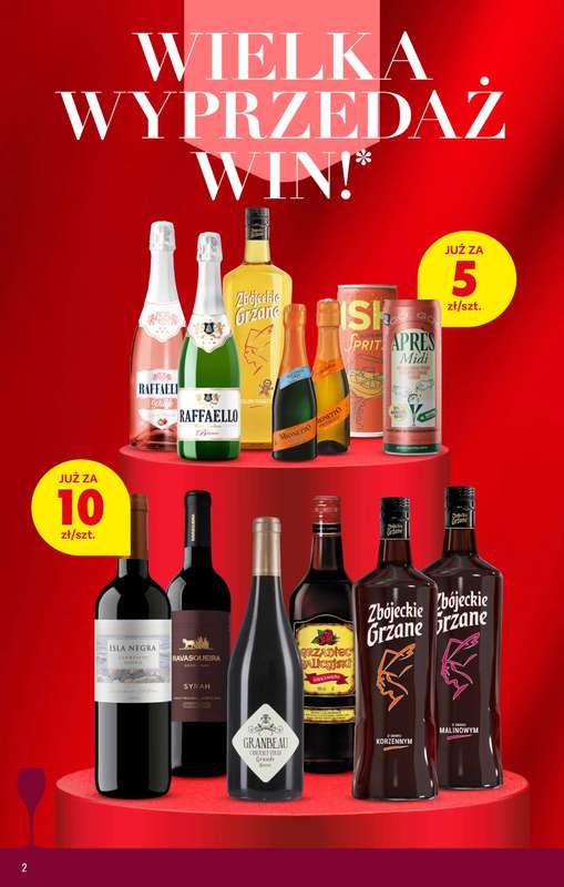 Biedronka - gazetka promocyjna Czas na toast od poniedziałku 23.02 do soboty 07.03 - strona 2