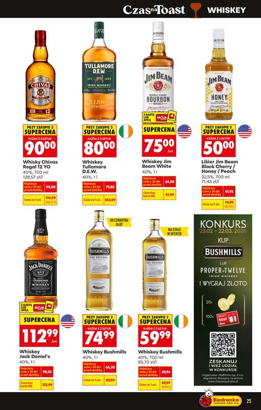 Biedronka - gazetka promocyjna Czas na toast od poniedziałku 23.02 do soboty 07.03 - strona 29