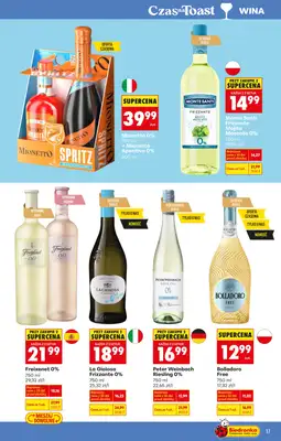 Biedronka - gazetka promocyjna Czas na toast od poniedziałku 23.02 do soboty 07.03 - strona 21