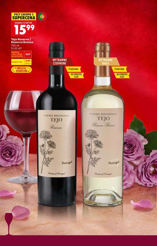 Biedronka - gazetka promocyjna Czas na toast od poniedziałku 23.02 do soboty 07.03 - strona 12