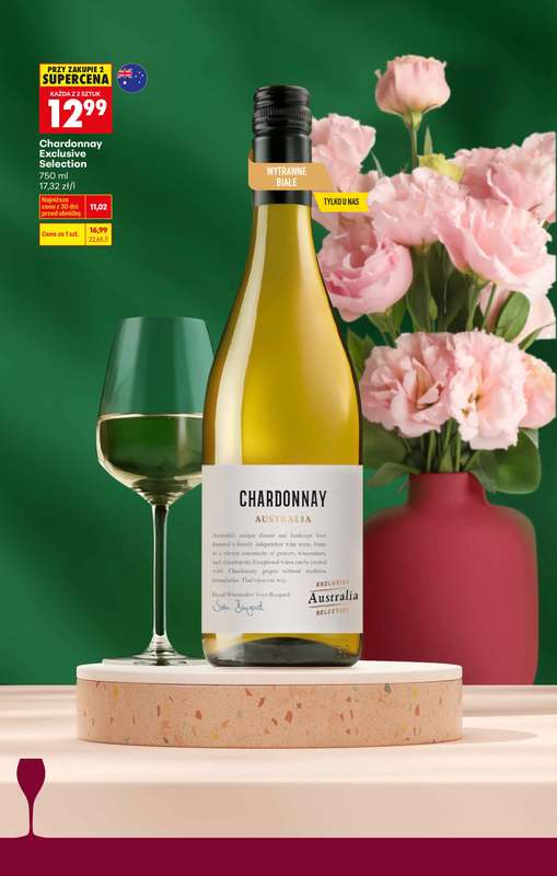 Biedronka - gazetka promocyjna Czas na toast od poniedziałku 23.02 do soboty 07.03 - strona 14