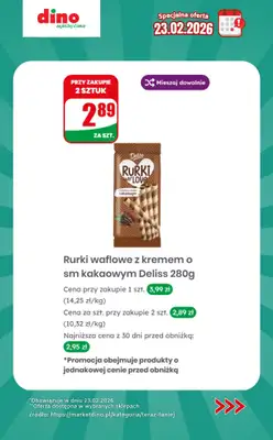 Dino - gazetka promocyjna Specjalna oferta na 23.02.2026 - promocje spoza gazetki od poniedziałku 23.02 do poniedziałku 23.02 - strona 8