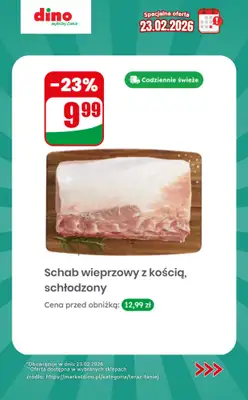 Dino - gazetka promocyjna Specjalna oferta na 23.02.2026 - promocje spoza gazetki od poniedziałku 23.02 do poniedziałku 23.02 - strona 3