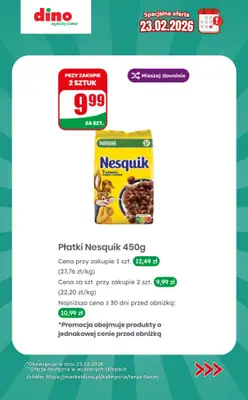 Dino - gazetka promocyjna Specjalna oferta na 23.02.2026 - promocje spoza gazetki od poniedziałku 23.02 do poniedziałku 23.02 - strona 6