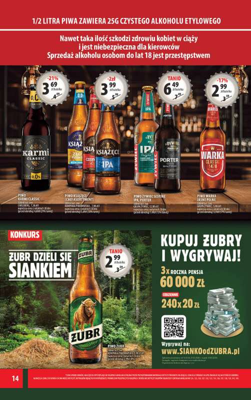 Arhelan - gazetka promocyjna Gazetka od piątku 27.02 do niedzieli 08.03 - strona 14