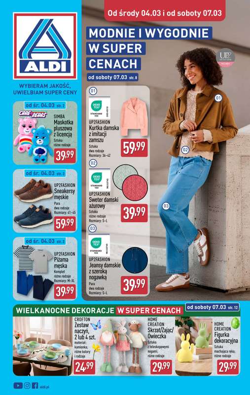 Aldi - gazetka promocyjna Aldi ma to coś! od środy 04.03 do soboty 07.03