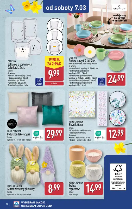 Aldi - gazetka promocyjna Aldi ma to coś! od środy 04.03 do soboty 07.03 - strona 12