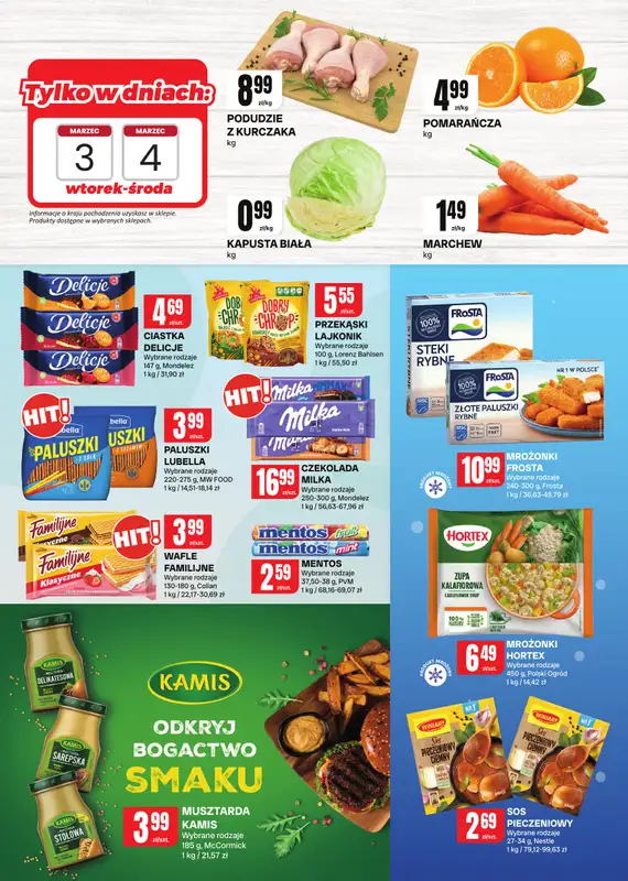 Chorten - gazetka promocyjna Gazetka Małopolska, Śląsk, Podkarpackie, Opolskie Market od czwartku 26.02 do niedzieli 08.03 - strona 3