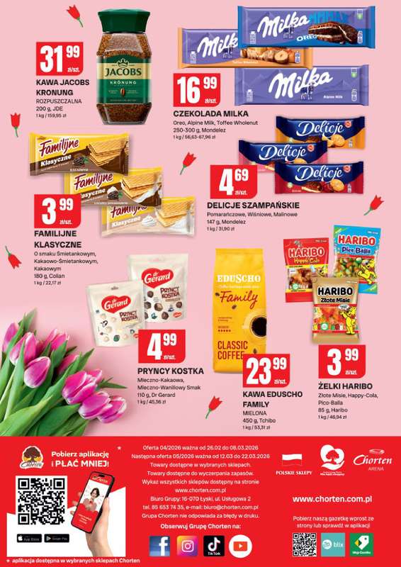 Chorten - gazetka promocyjna Gazetka Podlaskie Market od czwartku 26.02 do niedzieli 08.03 - strona 8