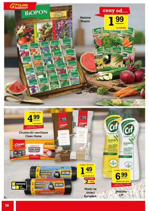 Gram Market - gazetka promocyjna Gazetka od środy 25.02 do wtorku 03.03 - strona 15