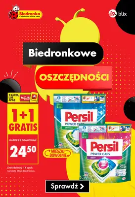 Biedronka - gazetka promocyjna Biedronkowe oszczędności od poniedziałku 23.02 do środy 25.02