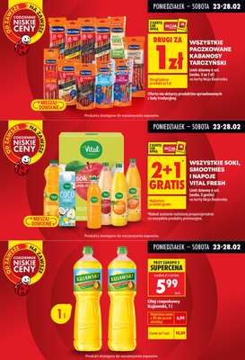 Biedronka - gazetka promocyjna Biedronkowe oszczędności od poniedziałku 23.02 do środy 25.02 - strona 5