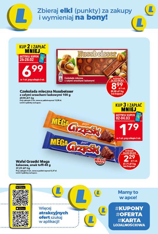 LEWIATAN - gazetka promocyjna Gazetka „MAMY TO w Lewiatanie"  do środy 04.03 - strona 3