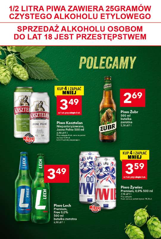 LEWIATAN - gazetka promocyjna Gazetka „MAMY TO w Lewiatanie"  do środy 04.03 - strona 17