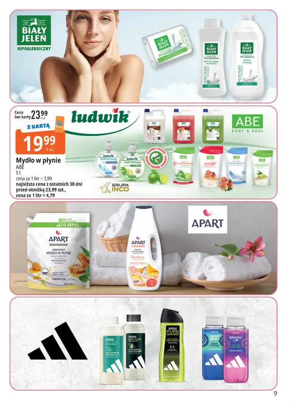 Leclerc - gazetka promocyjna Oferta Bielany od wtorku 03.03 do soboty 28.03 - strona 9