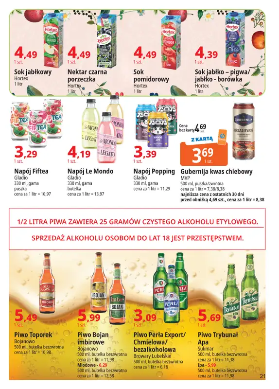 Leclerc - gazetka promocyjna Oferta Bielany od wtorku 03.03 do soboty 28.03 - strona 21