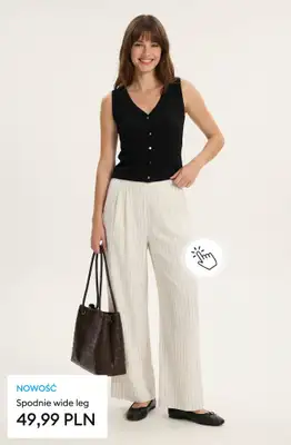 Sinsay - gazetka promocyjna Kolekcja damska Delicate Layers od poniedziałku 23.02  - strona 9