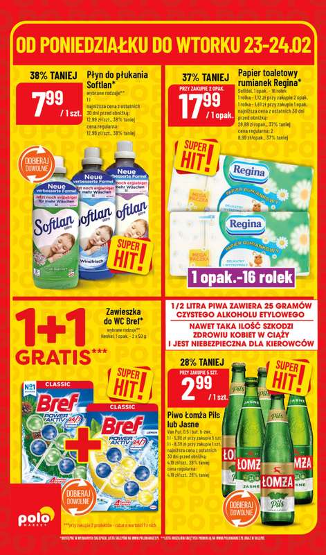 POLOmarket - gazetka promocyjna Super hity od poniedziałku 23.02 do wtorku 24.02 - strona 6
