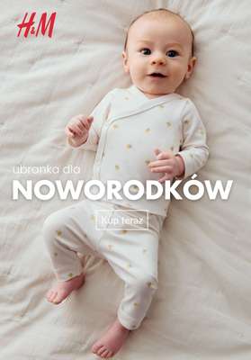 H&M - gazetka promocyjna Ubranka dla noworodków od poniedziałku 23.02 