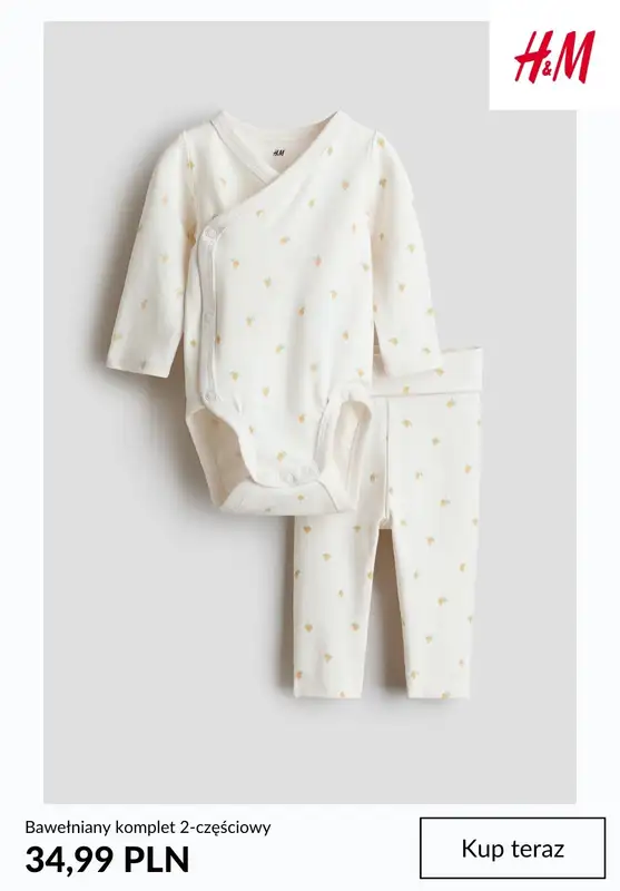H&M - gazetka promocyjna Ubranka dla noworodków od poniedziałku 23.02  - strona 8