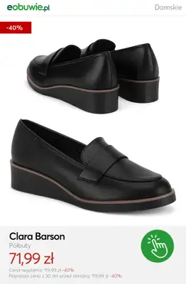 eobuwie.pl - gazetka promocyjna Półbuty damskie od poniedziałku 23.02  - strona 4