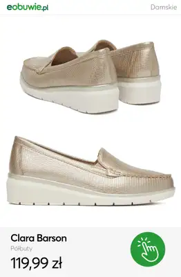 eobuwie.pl - gazetka promocyjna Półbuty damskie od poniedziałku 23.02  - strona 10