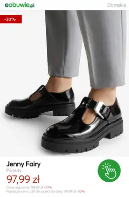 eobuwie.pl - gazetka promocyjna Półbuty damskie od poniedziałku 23.02  - strona 9