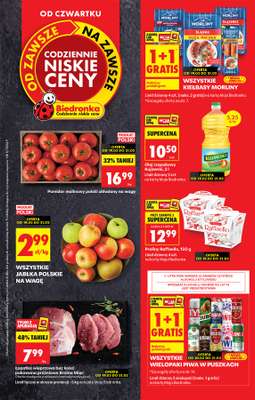 Biedronka - gazetka promocyjna Od czwartku od czwartku 19.02 do środy 25.02