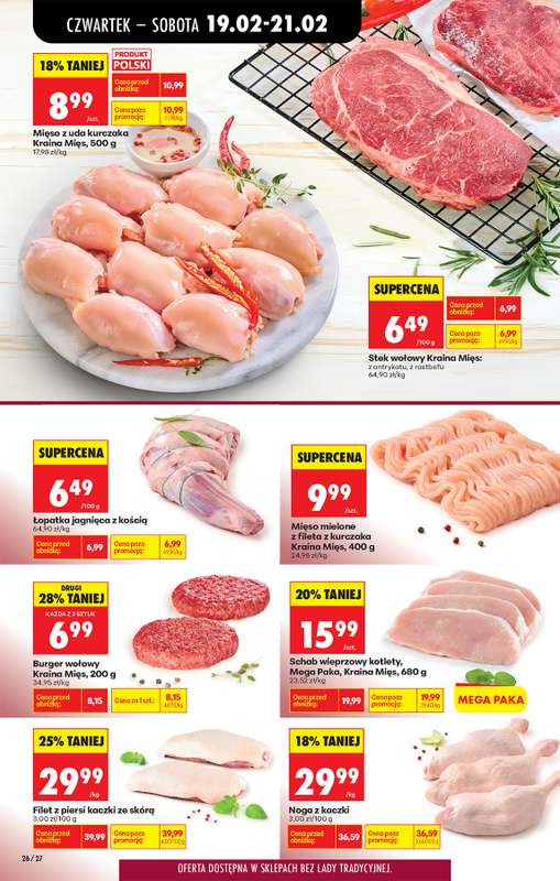 Biedronka - gazetka promocyjna Od czwartku od czwartku 19.02 do środy 25.02 - strona 44