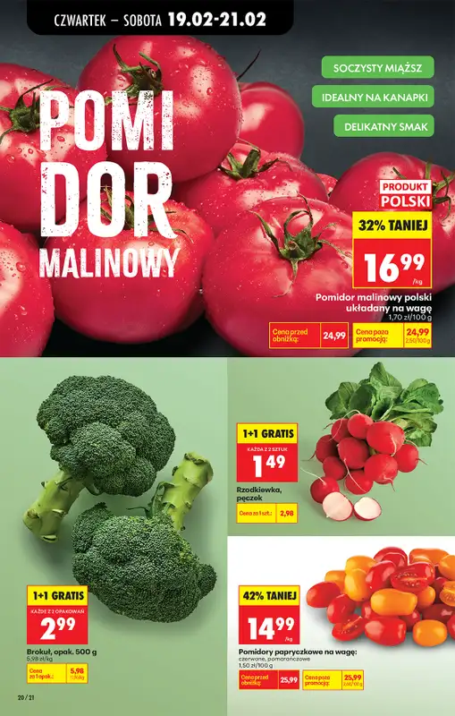 Biedronka - gazetka promocyjna Od czwartku od czwartku 19.02 do środy 25.02 - strona 32