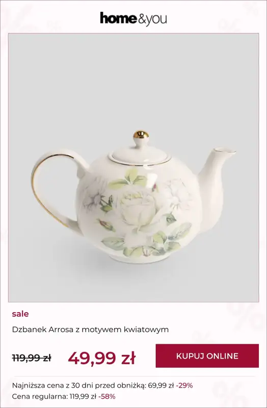 home&you - gazetka promocyjna SALE: kuchnia i jadalnia od poniedziałku 23.02 do niedzieli 01.03 - strona 11